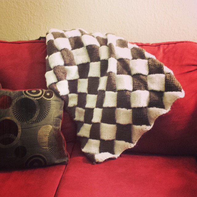 #entrelac #lapghan for sale on #etsy Hey, I found this really awesome Etsy listing at https://www.etsy.com/listing/203246669/entrelac-blanket