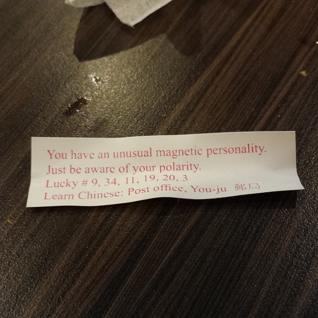 True #fortune