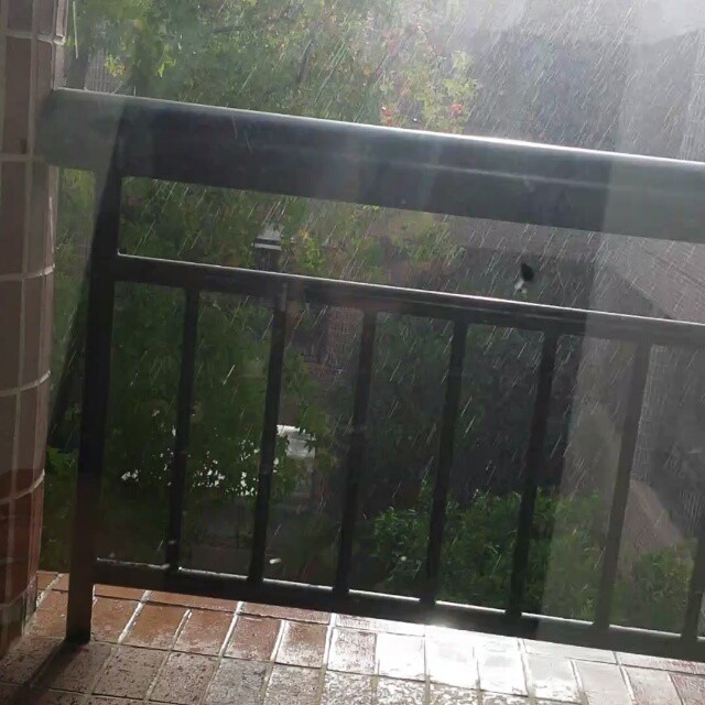 Pouring #rain & thunder in #SanDiego?