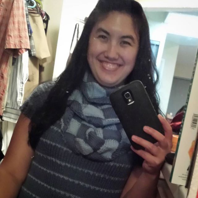 Maybe it's too many #knitted things in one outfit but it's warm.. And when people say they like the #cowl or the #dress.. I get to say.. "Thanks I made it." So there. Pardon the goofy grin, getting used to the smiling thing..