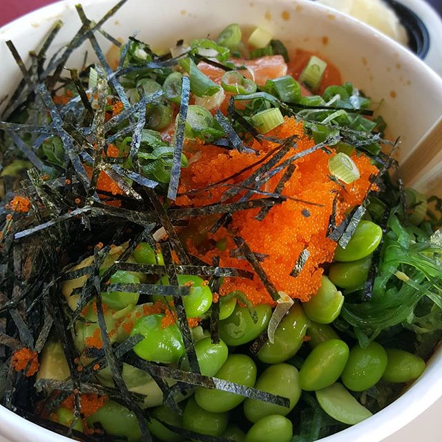 Yummy!!!! #poke #poki #salmon