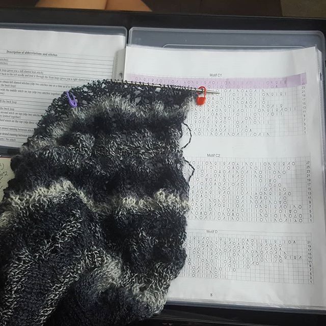 Got some #knitting in this morning! #happytuesday